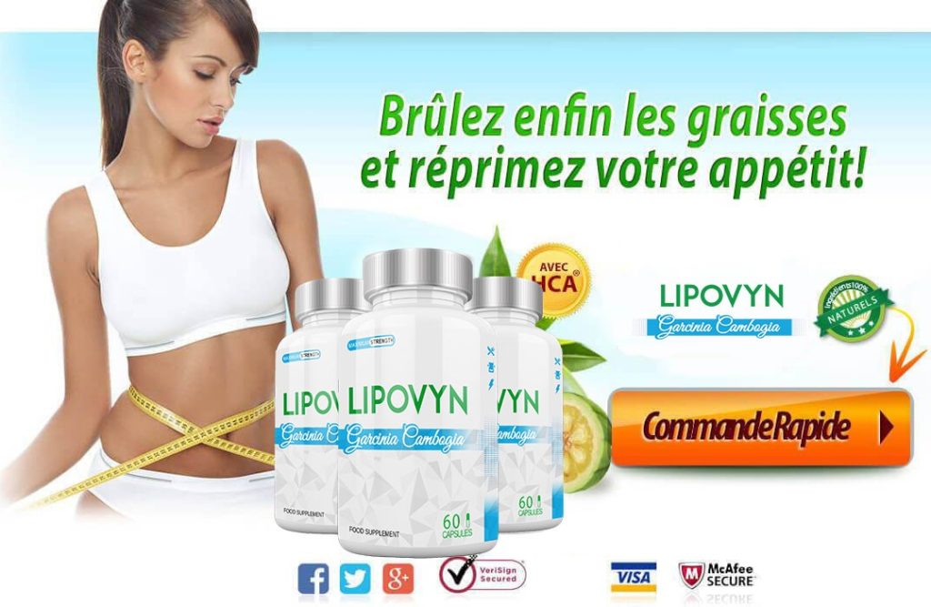 Brûlez les graisses et réprimez votre appétit avec Lipovyn Garcinia Cambogia