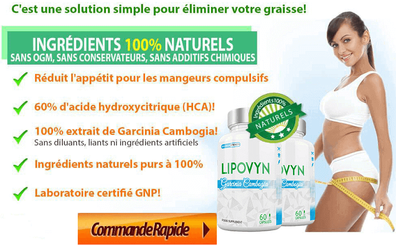 Lipovyn Garcinia Cambogia - tout ce que tu dois savoir