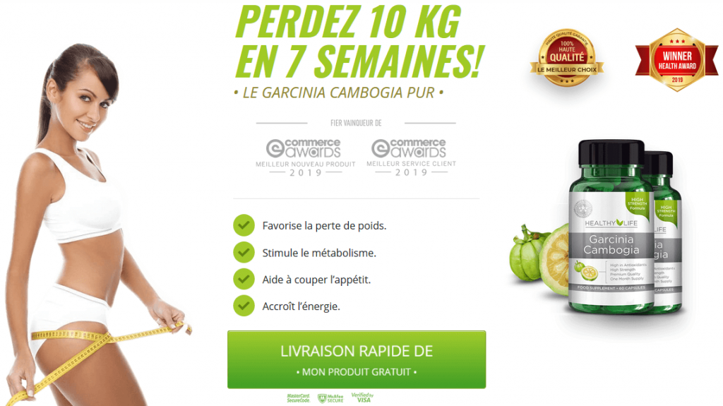 Healthy Life Garcinia Cambogia - Le Garcinia Cambogia pur