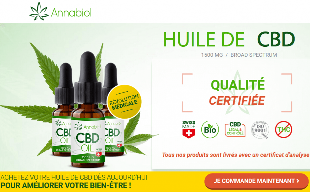 Annabiol Huile de CBD